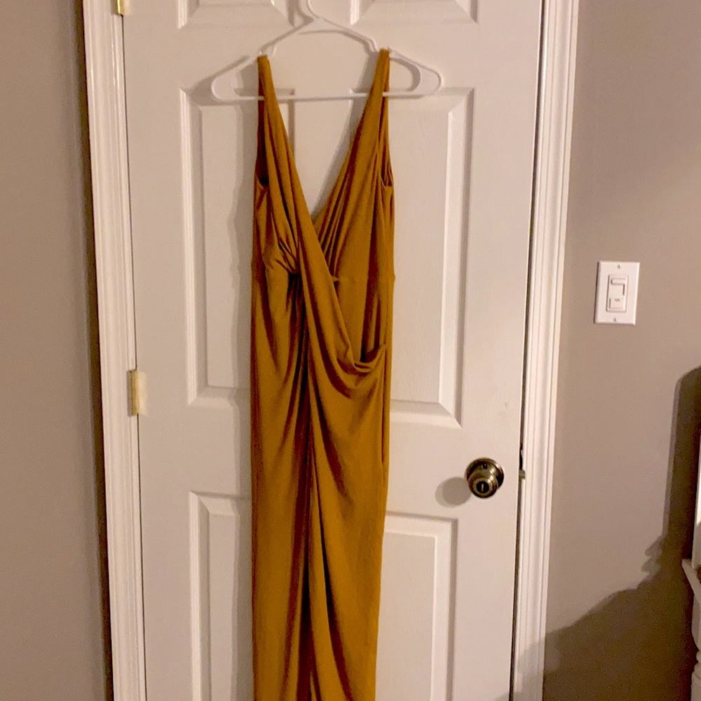 Dance & Marvel Maxi Draped Dress